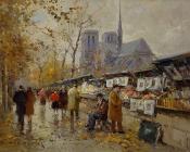 Bouquinistes de Notre-Dame - 爱德华·科尔特斯